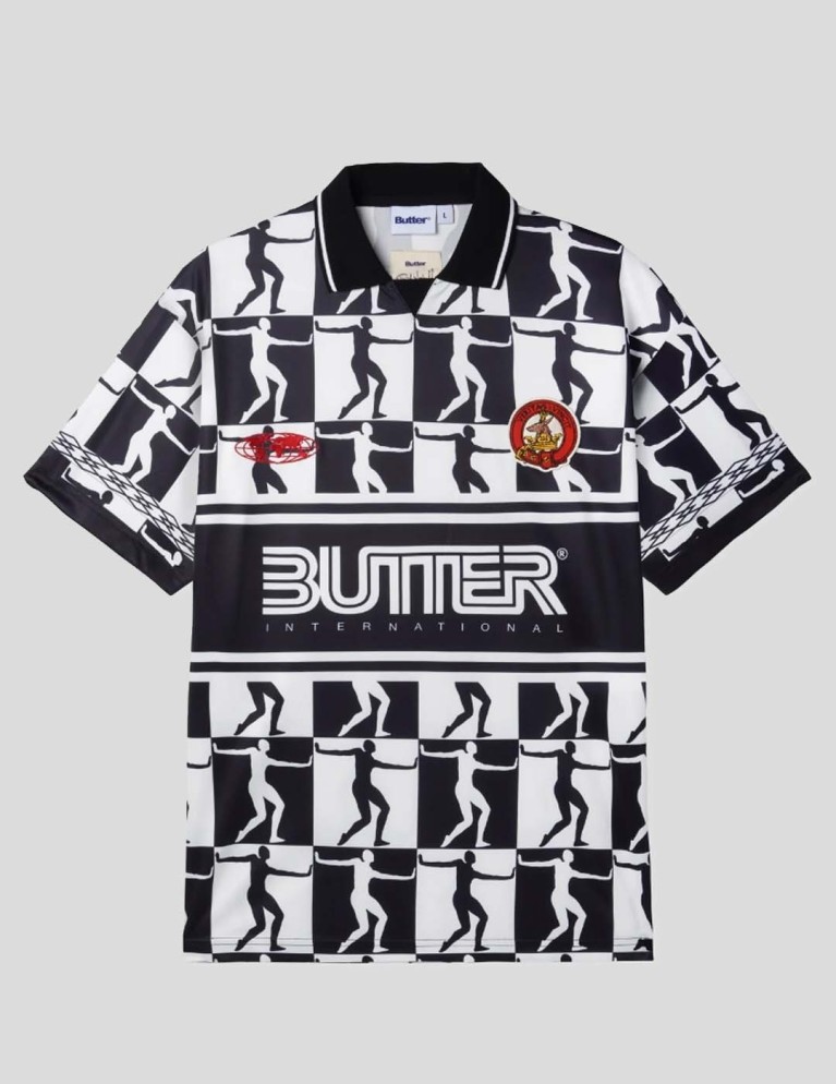 T-shirt BUTTER GOODS marshall jersey nero